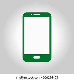 Vector illustration of smartphone icon 