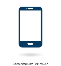 Vector illustration of smartphone icon 