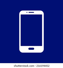 Vector illustration of smartphone icon 