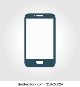 Vector illustration of smartphone icon 