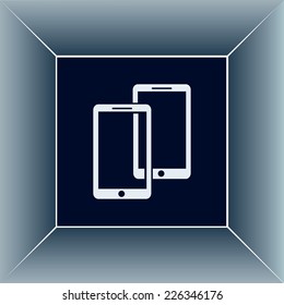 Vector illustration of smartphone icon