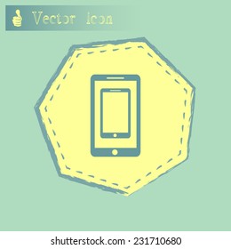 Vector illustration of smartphone icon