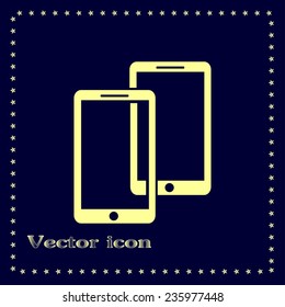 Vector illustration of smartphone icon