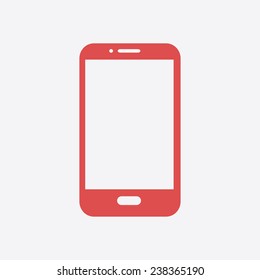 Vector illustration of smartphone icon 