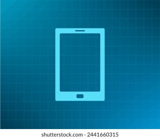 Vector illustration of smartphone icon