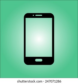 Vector illustration of smartphone icon 