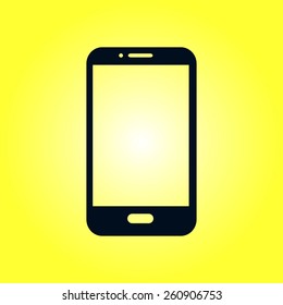 Vector illustration of smartphone icon 