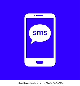 Vector illustration of smartphone icon 
