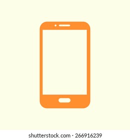 Vector illustration of smartphone icon 