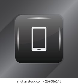 Vector illustration of smartphone icon