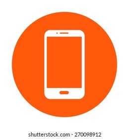 Vector illustration of smartphone icon 