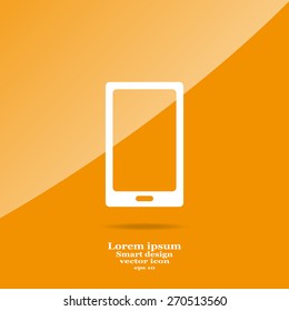 Vector illustration of smartphone icon