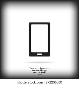 Vector illustration of smartphone icon