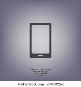 Vector illustration of smartphone icon