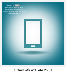 Vector illustration of smartphone icon