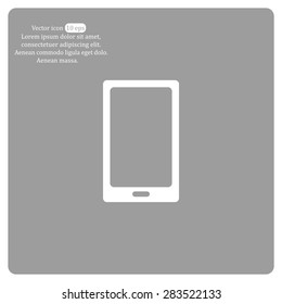 Vector illustration of smartphone icon