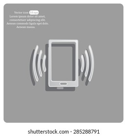 Vector illustration of smartphone icon