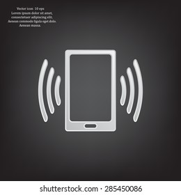 Vector illustration of smartphone icon