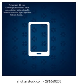 Vector illustration of smartphone icon