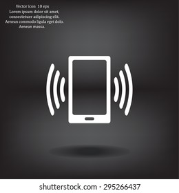 Vector illustration of smartphone icon