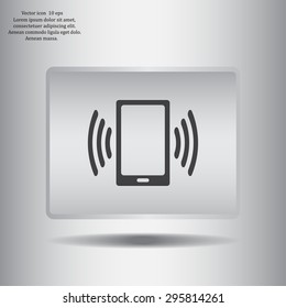 Vector illustration of smartphone icon