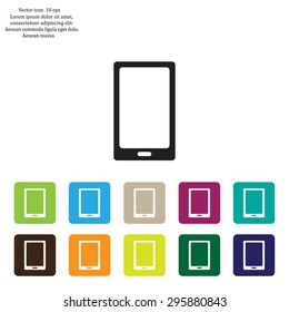 Vector illustration of smartphone icon
