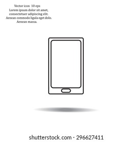 Vector illustration of smartphone icon