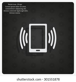Vector illustration of smartphone icon
