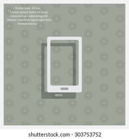 Vector illustration of smartphone icon