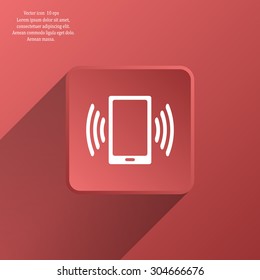Vector illustration of smartphone icon