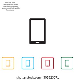 Vector illustration of smartphone icon