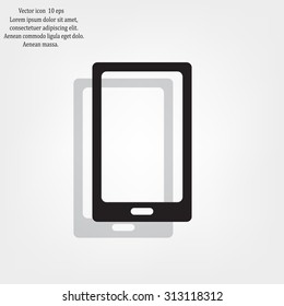 Vector illustration of smartphone icon