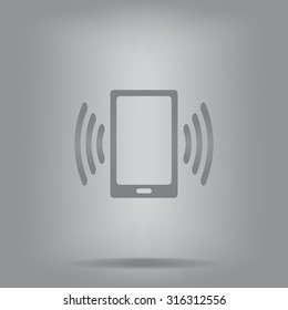 Vector illustration of smartphone icon
