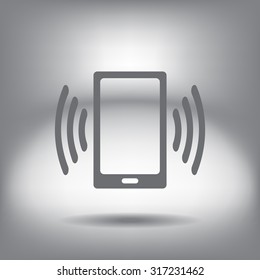 Vector illustration of smartphone icon
