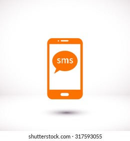 Vector illustration of smartphone icon 