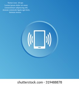 Vector illustration of smartphone icon