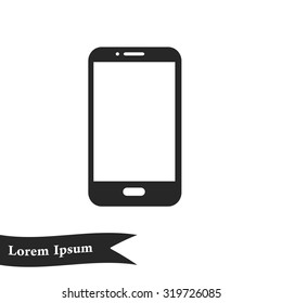 Vector illustration of smartphone icon 