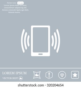 Vector illustration of smartphone icon