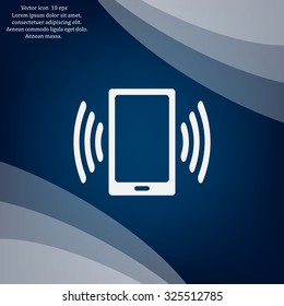 Vector illustration of smartphone icon