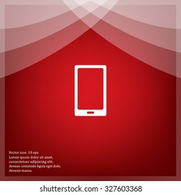 Vector illustration of smartphone icon