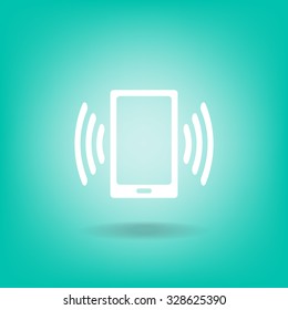 Vector illustration of smartphone icon