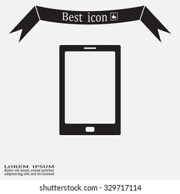 Vector illustration of smartphone icon