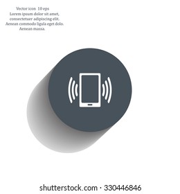 Vector illustration of smartphone icon