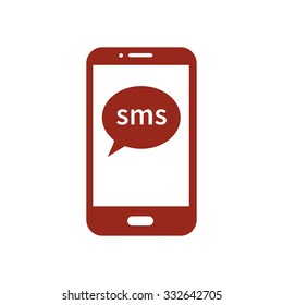 Vector illustration of smartphone icon 