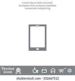 Vector illustration of smartphone icon