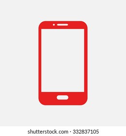 Vector illustration of smartphone icon 