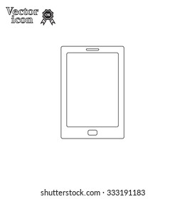 Vector illustration of smartphone icon