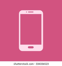 Vector illustration of smartphone icon 