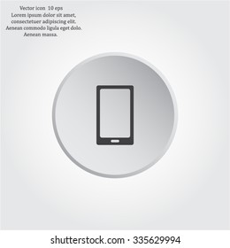 Vector illustration of smartphone icon