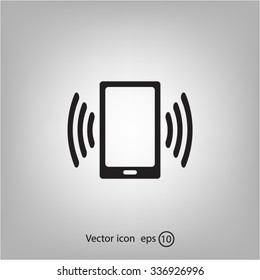 Vector illustration of smartphone icon